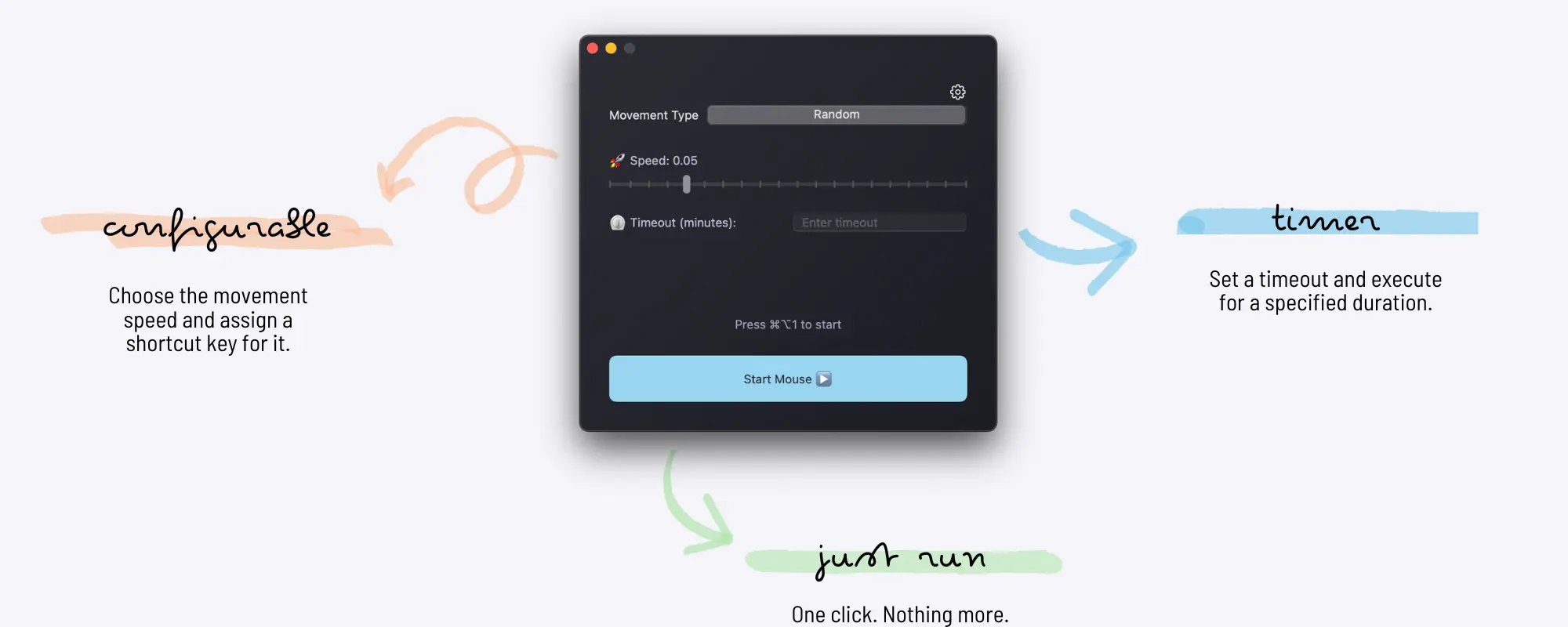 MacMouseJiggler product screenshot